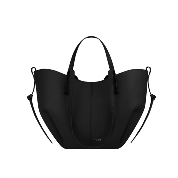 Polene Cyme Mini Textured Black - Picture 1 of 16